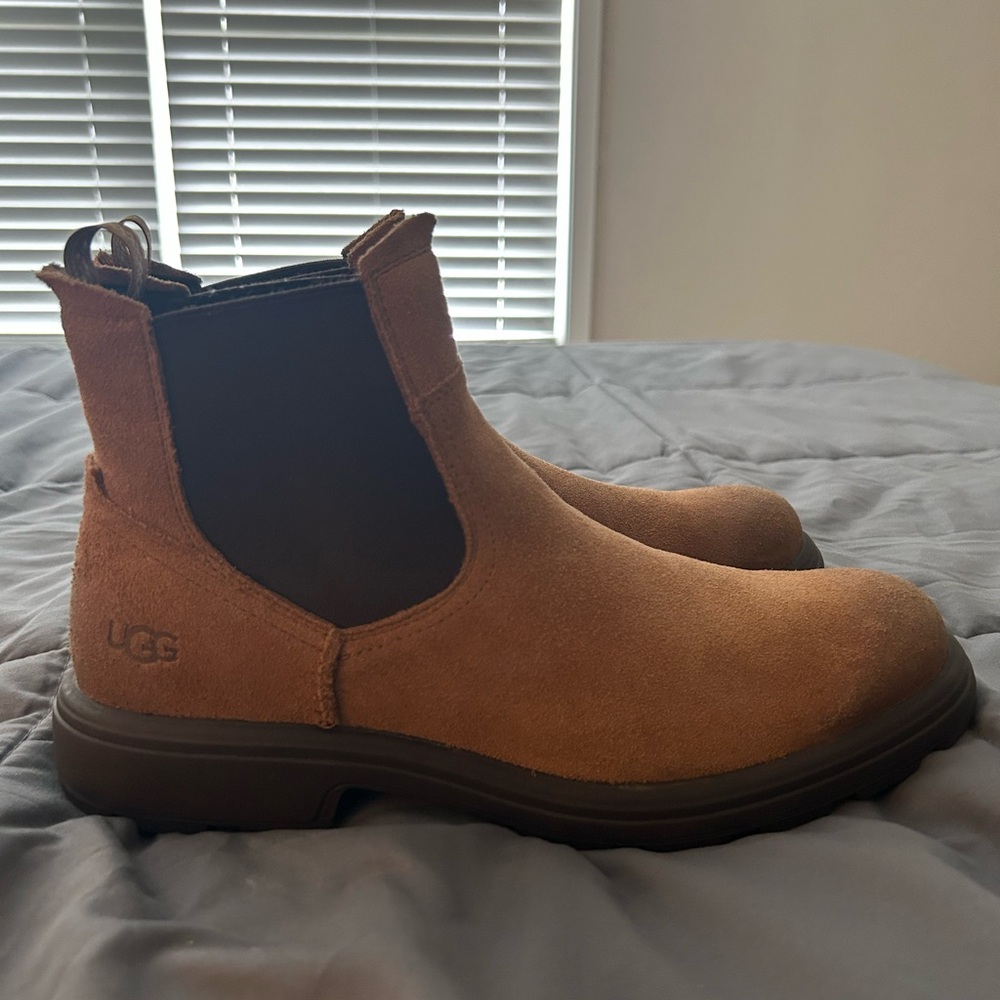 UGG Brown Suede Ankle Boots